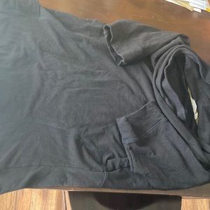 Athleta short sleeve cowl neck top.